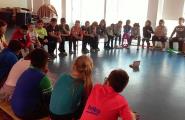 Els alumnes de 5è de primària de l'Escola Sant Jordi realitzen un taller sobre l'assetjament escolar